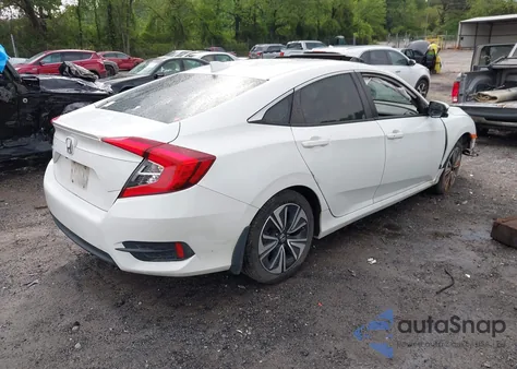 2018 Honda Civic Ex-T z USA, uszkodzony, nr VIN JHMFC1F37JX020679